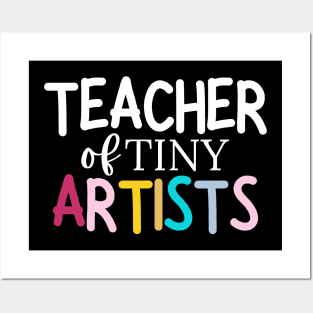 Teacher of tiny artists, Art Teacher Posters and Art